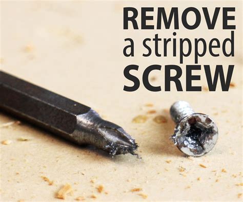 how to remove a stripped sheet metal screw|fixing loose screws in metal.